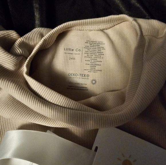 Baby Little Co. by Lauren Conrad Lettuce-Edge Top & Pants Little 24 Mon NWT - Picture 5 of 6